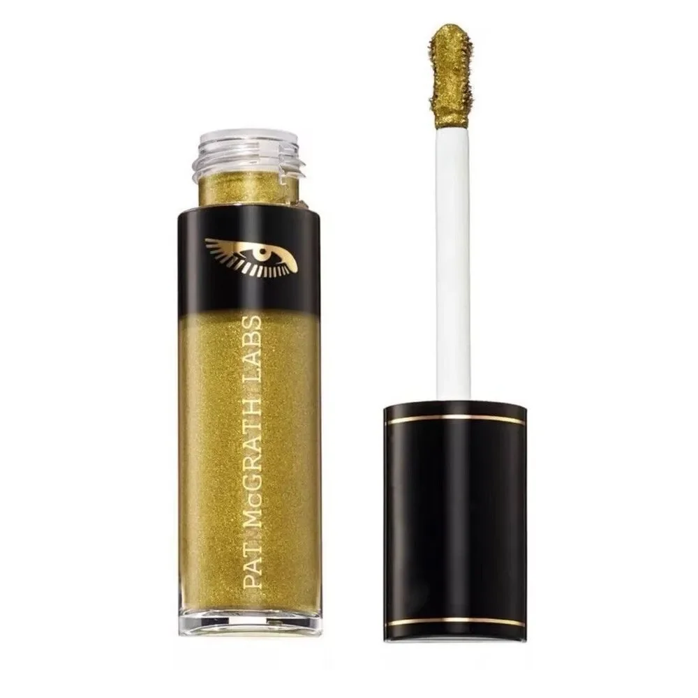 New Pat McGrath Longwear Liquid Eye Shadow COSMIC CHARTREUSE 0.2Oz Gold Metallic
